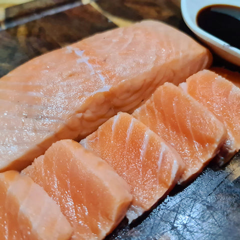 Cured Salmon Sashimi (200 to 250g)