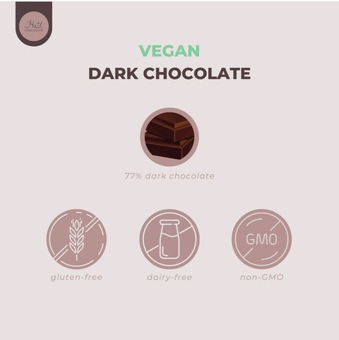 Vegan Dark Chocolate Premium Gelato (473 ml)