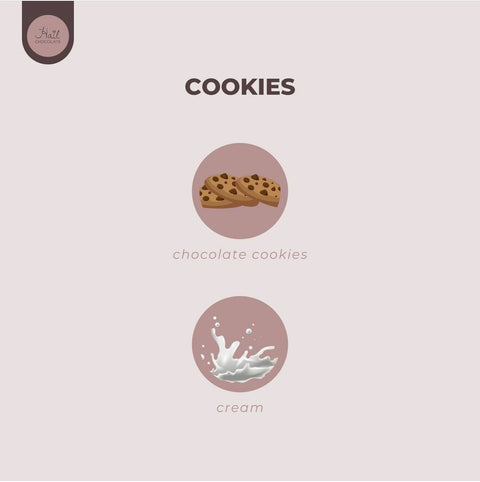 Cookies In Cream Premium Gelato (473 ml)